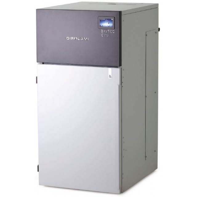 Cazan pe peleti GIROLAMI BIOTEC EVO 30, greutate 400 kg