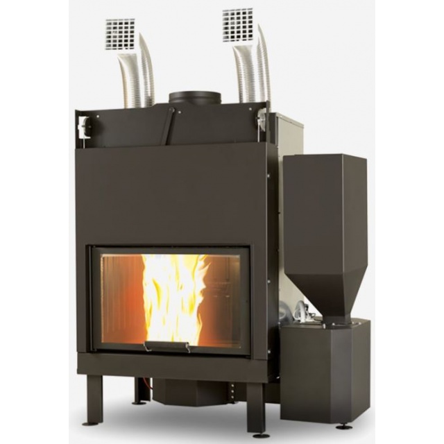 Monobloc pe lemne GIROLAMI ALFA, greutate 250 kg, model ventilat