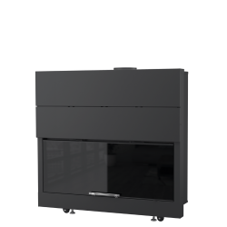 Semineu pe lemne MORETTI DESIGN MONODESIGN 120, greutate 295 kg, puterea nominală 24.6 kW
