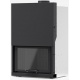 Monobloc pe lemne GIROLAMI MBS F 80, greutate 202 kg, model cu convectie naturala