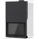 Monobloc pe lemne GIROLAMI MBS F 80, greutate 202 kg, model ventilat/ convectie naturala