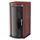 Soba cu tehnologie aqua MORETTI DESIGN TOP ALL STYLE 32, putere 32 kw, culoare bordeaux