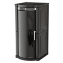 Soba cu tehnologie aqua MORETTI DESIGN TOP ALL STYLE 24, putere 24 kw, culoare negru