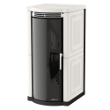 Soba cu tehnologie aqua MORETTI DESIGN TOP ALL STYLE 24, putere 24 kw, culoare alb