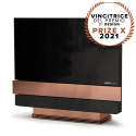 Soba hibrid MORETTI DESIGN COMPACT VISION 12, putere 12 kw, culoare bronz