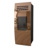 Soba hibrid MORETTI DESIGN DREAM 14, putere 14 kw, culoare bronz