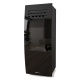 Soba hibrid MORETTI DESIGN DREAM 12, putere 12 kw, culoare negru