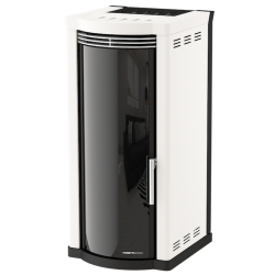 Soba tehnologie aqua MORETTI DESIGN ELEGANCE STYLE 16, putere 16 kw, culoare alb