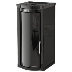 Soba tehnologie aer MORETTI DESIGN ELEGANCE ALL STYLE 14, putere 14 kw, culoare negru