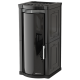 Soba hibrid MORETTI DESIGN ELEGANCE STYLE 12, putere 12 kw, culoare negru