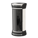 Soba cu tehnologie aqua MORETTI DESIGN CLESSIDRA GLASS 16, putere 16 kw, culoare alb