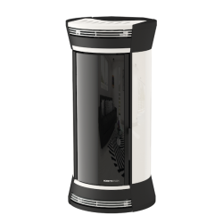 Soba cu tehnologie aer MORETTI DESIGN CLESSIDRA GLASS 12, putere 12 kw, culoare alb