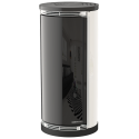 Soba hibrid MORETTI DESIGN ERGONOMIC 12, putere 12 kw, culoare alb