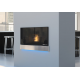Soba cu tehnologie aqua MORETTI DESIGN SLOT VISION, putere 23 kw, culoare otel inoxidabil sau bronz